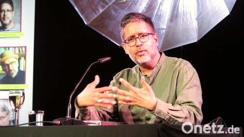 Hasnain Kazim las und erzählte bei den Weidener Literaturtagen Bild: stg