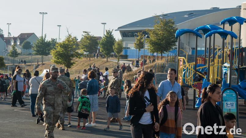 Ein Bild vom ersten Schultag in Grund- und Mittelschule am Netzaberg. Ende vergangener Woche gab es hier eine Art Schulstreik gegen Maßnahmen der Trumpregierung Archivbild: Spc. Christian Carrillo
