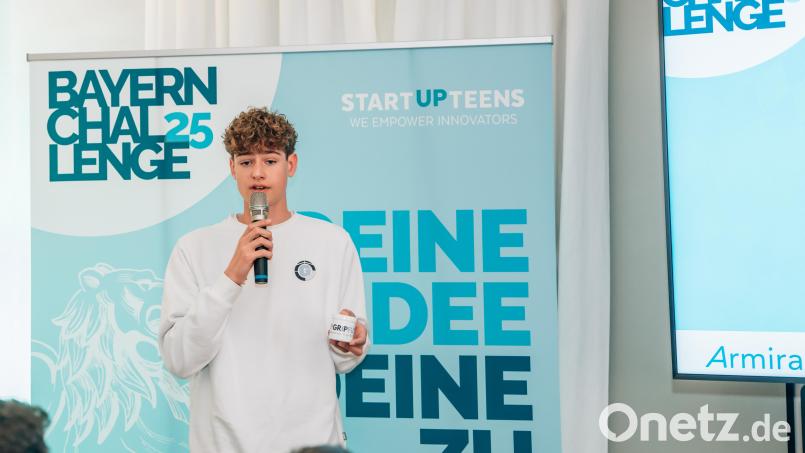 Michael Ehbauer aus Amberg landete auf Platz 3 des Schülerwettbewerbs Bayern-Challenge. Bild: Joscha Queisser