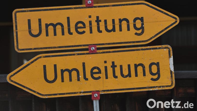 Ein Teil der Oberen Gartenstraße in Sulzbach-Rosenberg wird ab 22. April gesperrt. Symbolbild: Angelika Warmuth/dpa