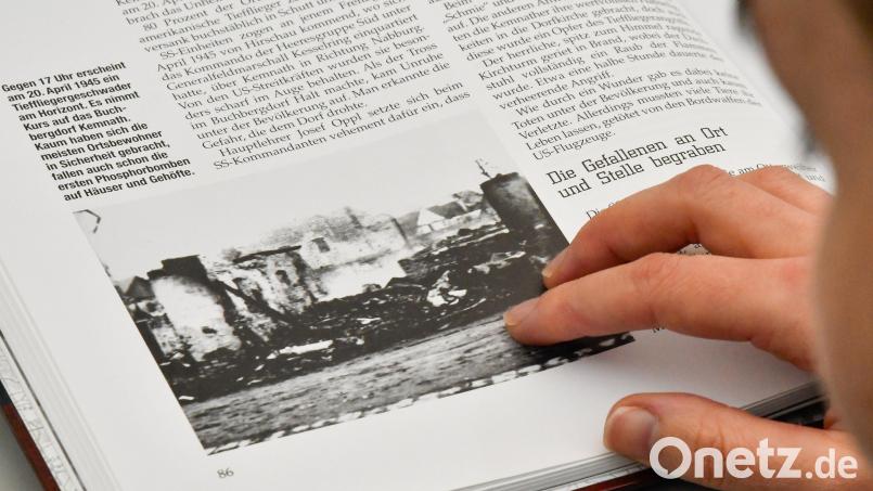Rund 15 Jahre brauchte es, um die Gebäude in Kemnath am Buchberg wieder aufzubauen. Das Foto stammt aus dem Buch &quot;Sie kommen! Die letzten Kriegstage in der Oberpfalz 1945&quot;. Bild: Petra Hartl