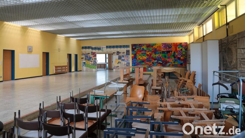 Die Schule in Hirschau ist in einem schlechten Zustand. In die Aula hat es schon reingeregnet. Archivbild: Wolfgang Steinbacher