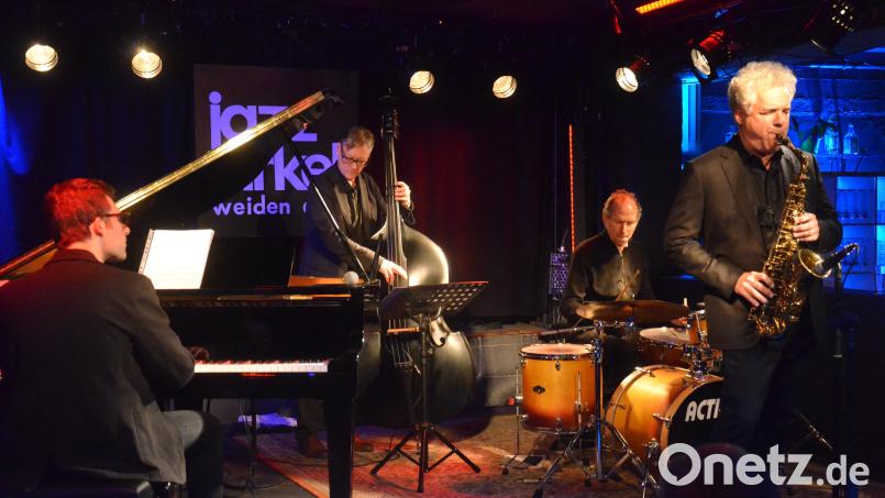 Im Bistrot-Paris spielte das Jim Snidero Quartett und begeisterte das Weidener Publikum. Bild: Kunz
