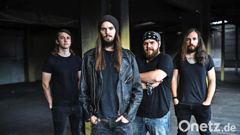 Die Metal-Band Melodramatic Fools aus Marktredwitz und Röslau hat sich inzwischen in der regionalen Musikszene etabliert. Bild:  Florian Miedl/fph
