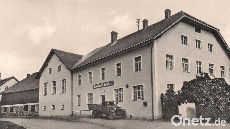 Der "Schiml" in Schönhaid war ein Wirtshaus mit Saal und Brauerei. Bild: Archiv Werner Robl