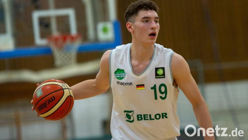 Der Neustädter Kay Bruhnke in Aktion für das ProA-Team Baunach Young Pikes. Bild: SK Foto Art Kilian Schmitt/Baunach Young Pikes