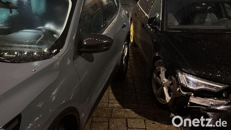 Beim Versuch einzuparken verursachte ein 38-Jähriger in Neustadt/WN rund 45.000 Euro Schaden, Bild: PI Neustadt a.d.Waldnaab
