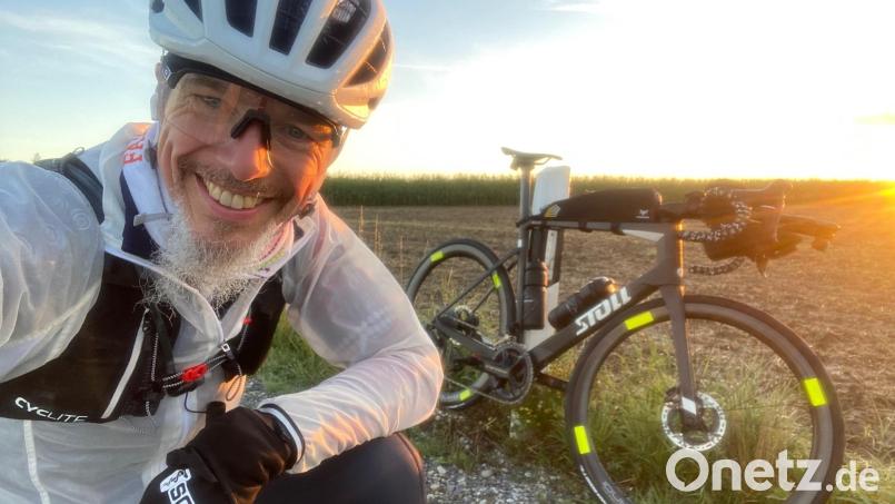 Der Schwarzenfelder Herbert Manz hat sich in der Rad-Szene bei den Ultra-Bikern einen Namen gemacht. 2024 erwies sich für ihn als Jahr mit extremen Höhen und Tiefen. Bild: Herbert Manz/exb