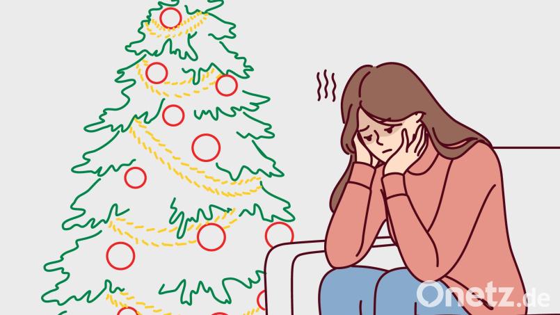 Wenn die Feiertage zur Belastung werden. Bild: drawlab19 – stock.adobe.com