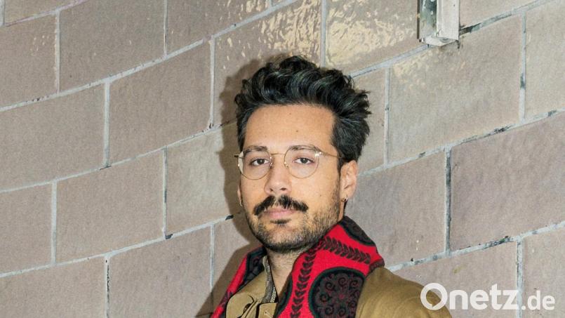 Ozan Zakariya Keskinkılıç wird als Stipendiat für vier Wochen im mittelalterlichen Wehrturm der Sulzbacher Stadtmauer leben und arbeiten. Bild: Mirko Lux