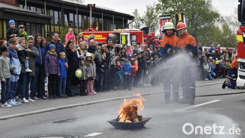 Die Jugend darf auch wieder zeigen, was sie gelernt hat beim Wachfest der Amberger Feuerwehr, diesmal am Sonntag, 4. Mai. Archivbild: Petra Hartl