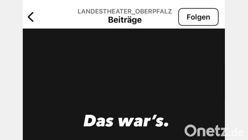 Das war&#039;s: Der letzte Post im Instagram-Auftritt des LTO bringt es auf den Punkt Bild: LTO/Instagram/Screenshot