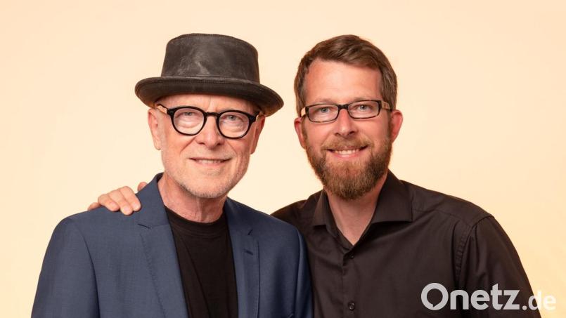 Siegfried (links) und Oliver Fietz kommen für ein Konzert nach Waldershof. Bild: exb