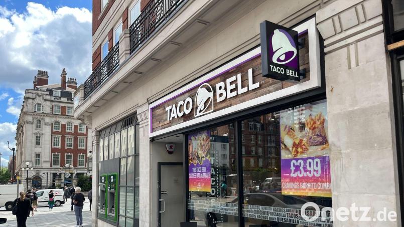 In Großbritannien hat Taco Bell schon Filialen. Laut Berichten wird es in Deutschland zunächst keine geben. Symbolbild: Julia Kilian/dpa
