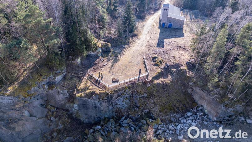 Der ehemalige Steinbruch des Konzentrationslagers Flossenbürg. Archivbild: Armin Weigel/dpa