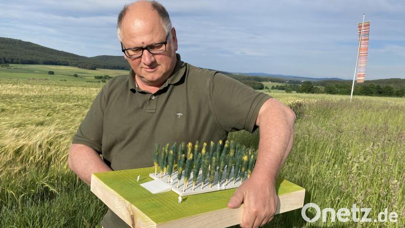 Drei Jahre nach der Modell-Präsentation findet nun die Grundsteinlegung der &quot;Glyptothek Etsdorf&quot; statt. Bild: Schäfer, Anke [aks] (anke.s.schaefer@t-online.de)