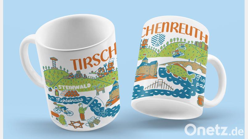 Entworfen vom Oberpfälzer Designer Fabian Neugirg und produziert von Seltmann Weiden: Die neue Tirschenreuth Tasse ist ein echter Sammlerstück für Oberpfalz-Fans. Bild: Oberpfalz Marketing