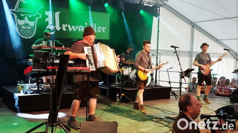 Die &quot;Urwaidler&quot; spielen beim Heimatfest. Archivbild: lg