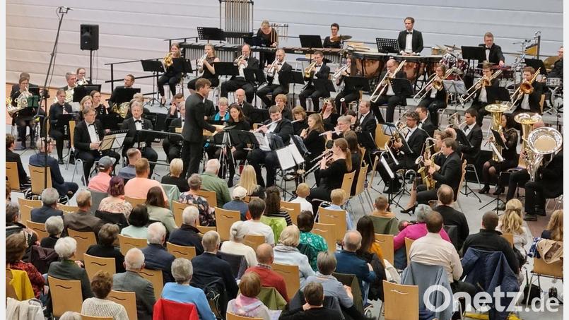 Auch in diesem Jahr gastiert die Bläserphilharmonie Regensburg in Nittenau. Bild: Akexandra Oppitz/exb