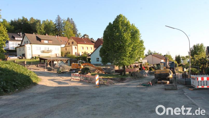 Die städtebauliche Maßnahme &quot;Plattenberg&quot; ist das derzeit größte Projekt in Flossenbürg. Bild: pi