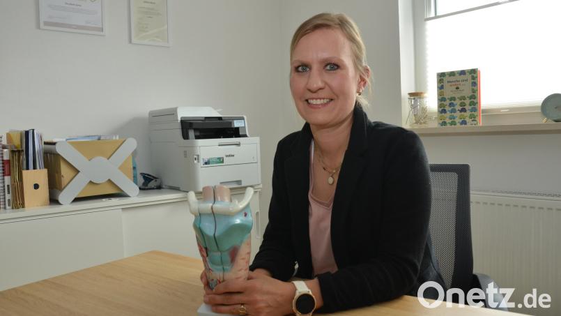 Sissy Jünke eröffnet in der Kapuzinerstraße 3 in Vohenstrauß ihre eigene Logopädie-Praxis. Bild: dob