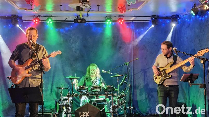 Die Vollblutmusiker von &quot;Lex Ludwig&quot; begeisterten auf der Live Stage. Bild: uz
