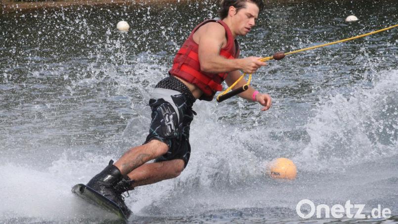 Die Wasserskianlage &quot;WildWakePark&quot; beteiligt sich am Tag der offenen Tür am Steinberger See mit einem eigenen Programm und vergünstigten Preisen. Bild: Hirsch