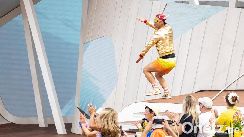 Lorenz Büffel ist ein österreichischer Entertainer und Ballermann-Schlagerstar, hier ist er bei einem Auftritt im &quot;ZDF-Fernsehgarten&quot; zu sehen. Archivbild: Hannes P Albert/dpa