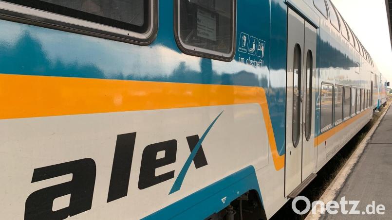 Der &quot;Alex&quot; sorgt auf der Strecke München-Prag weiter für schlechte Werte. Bild: Gabi Schönberger