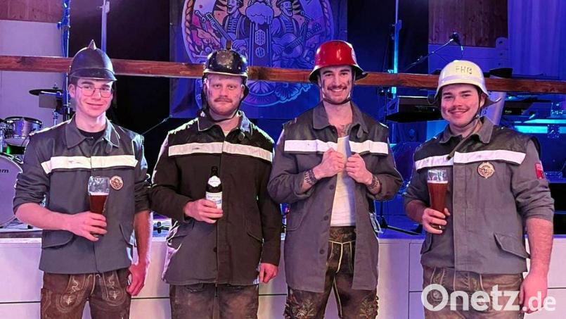 Die &quot;Feierhaislboum&quot; wollen den Besuchern am Samstagabend einheizen. Bild: whü