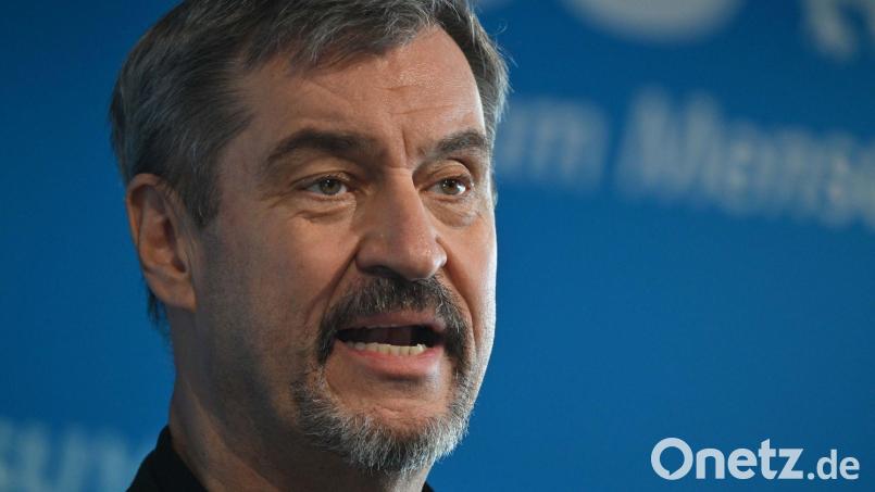 CSU-Chef Markus Söder will auch mit dem ersten bayerischen Grünen-Oberbürgermeister, Martin Heilig (Würzburg), eng zusammenarbeiten. Archivbild: Peter Kneffel/dpa