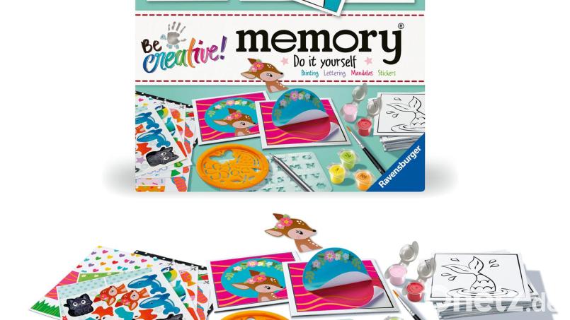 Bastelspaß mit dem Memory - do it yourself Bild: Ravensburger