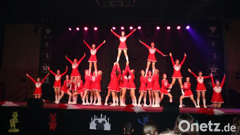 Die Diamond Dancers wollten beim High School Musical hoch hinaus. Bild: sne