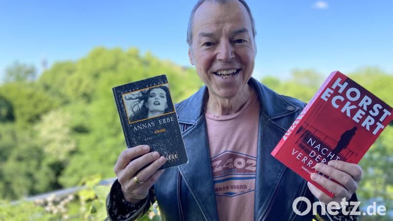 Mit &quot;Annas Erbe&quot; fing vor dreißig Jahren an, was Horst Eckert mittlerweile zum gefeierten Meister des Polit-Thrillers werden ließ . Bild: Kathie Wewer/exb