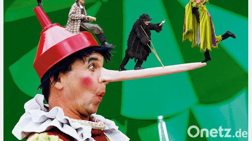 Pinocchio in der Glasschleif. Bild: Theater Chapiteau/exb