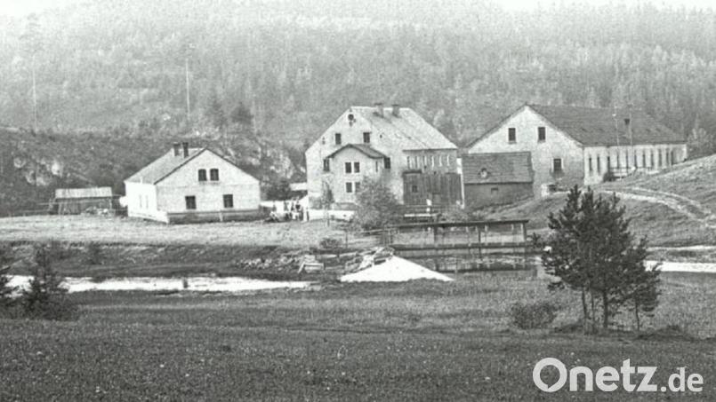 Die Glasschleife Goldbach um 1900 ist eines der Exkursionsziele. Bild: Heimatmuseum Vohensstrauß