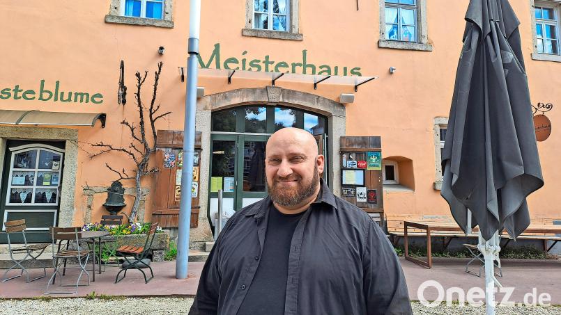 Domenico Pellegrino zieht um ins "Meisterhaus". Sein bisheriges Lokal in Marktredwitz, das "Pizz' ART" in der Jean-Paul-Straße, übernimmt sein Sohn. Bild: Brigitte Gschwendtner