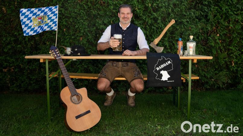 Der bayerische Kabarettist Vogelmayer ist eine echte Rampensau. Der Niederbayer tritt am Donnerstag, 3. Juli, in der Bibliothek in Hahnbach auf. Bild: Bernd Schaffrath