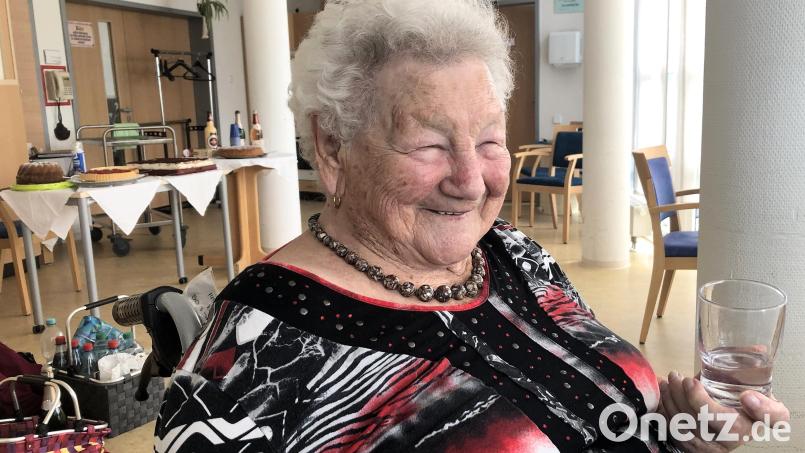 Die gebürtige Reutherin Maria Polster feierte am Pfingstmontag ihren 95. Geburtstag. Bild: wro