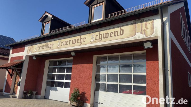 Die fünf Birgland-Feuerwehren (hier das Schwender Feuerwehrhaus) werden 2025 gut 50 000 Euro an Materialien und Geräten benötigen. Bild: ge