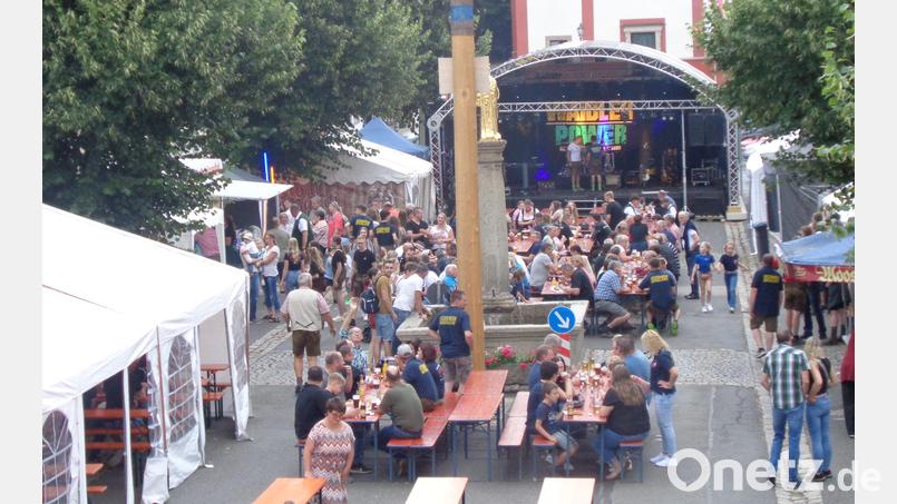Der Obere Marktplatz in Winklarn wird wieder zum Festplatz Archivbild: amö