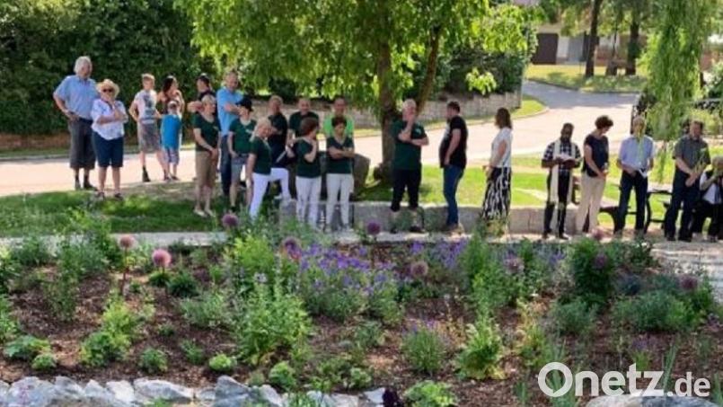 Diese naturnah geschaffene Ruhe- und Begegnungsoase ist künftig eine Bereicherung für ganz Pittersberg. Bild: gm