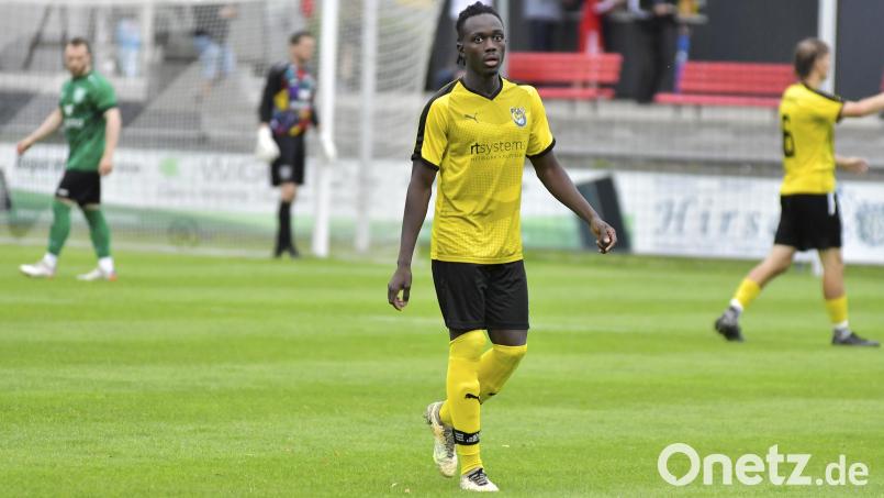 Aboubacar Fanneh wird künftig für den SV Inter Bergsteig Amberg auf Torejagd gehen. Archivbild: Hubert Ziegler