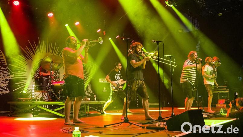 LaBrassBanda sorgt für beste Stimmung. Bild: LaBrassBanda