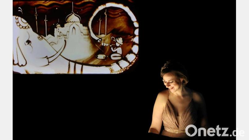 Irina Titova, die "Queen of Sand". Archivbild: Klauke-PR