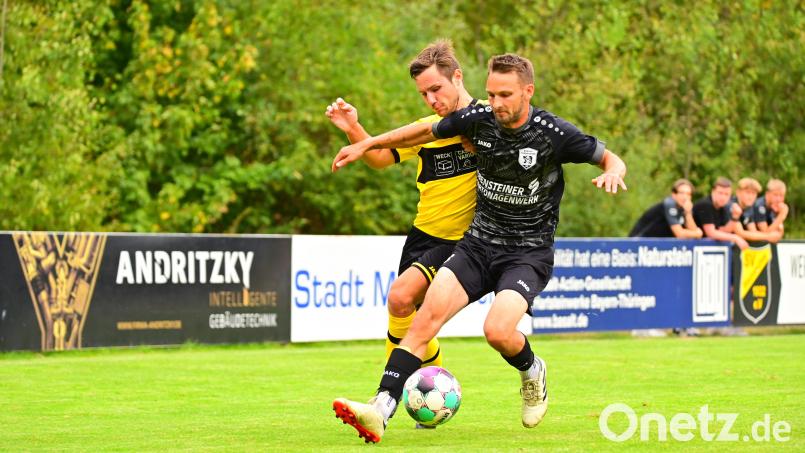 Die SG Bärnau-Thanhausen um Christian Ott (rechts) ist am Samstag Ausrichter des Mercedes-Friedl-Cups. Bild: Thomas Schrems