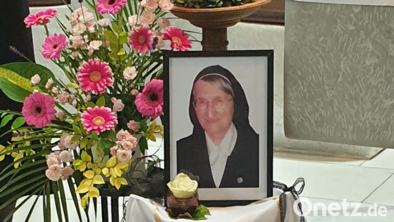 In der Kapelle beim Requiem wurde Schwester Theresia, Maria Goretti, gedacht Bild: Michael Bodensteiner