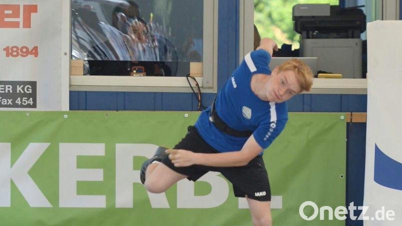 Fabian Beyerlein "bei der Arbeit". Bild: R. Beyerlein