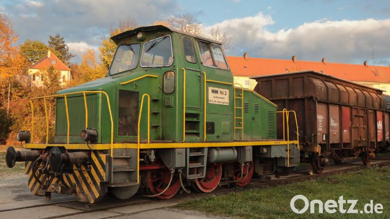 Ein Stück Industriegeschichte der Region - die letzte Lok der Maxhütte. Jetzt steht sie im Lokschuppen des Vereins Amberger Kaolinbahn und soll hier der Nachwelt erhalten bleiben. Bild: Wolfgang Steinbacher
