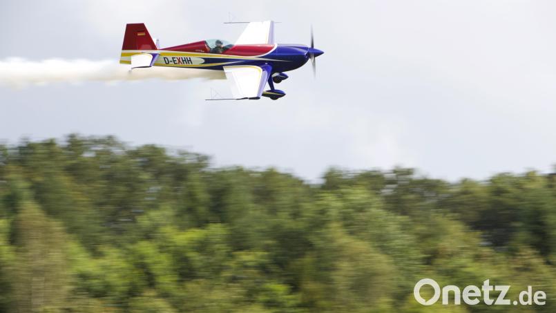 Beim Amberger Flugtag geht es hoch hinaus. Bild: Quirin Herrmann